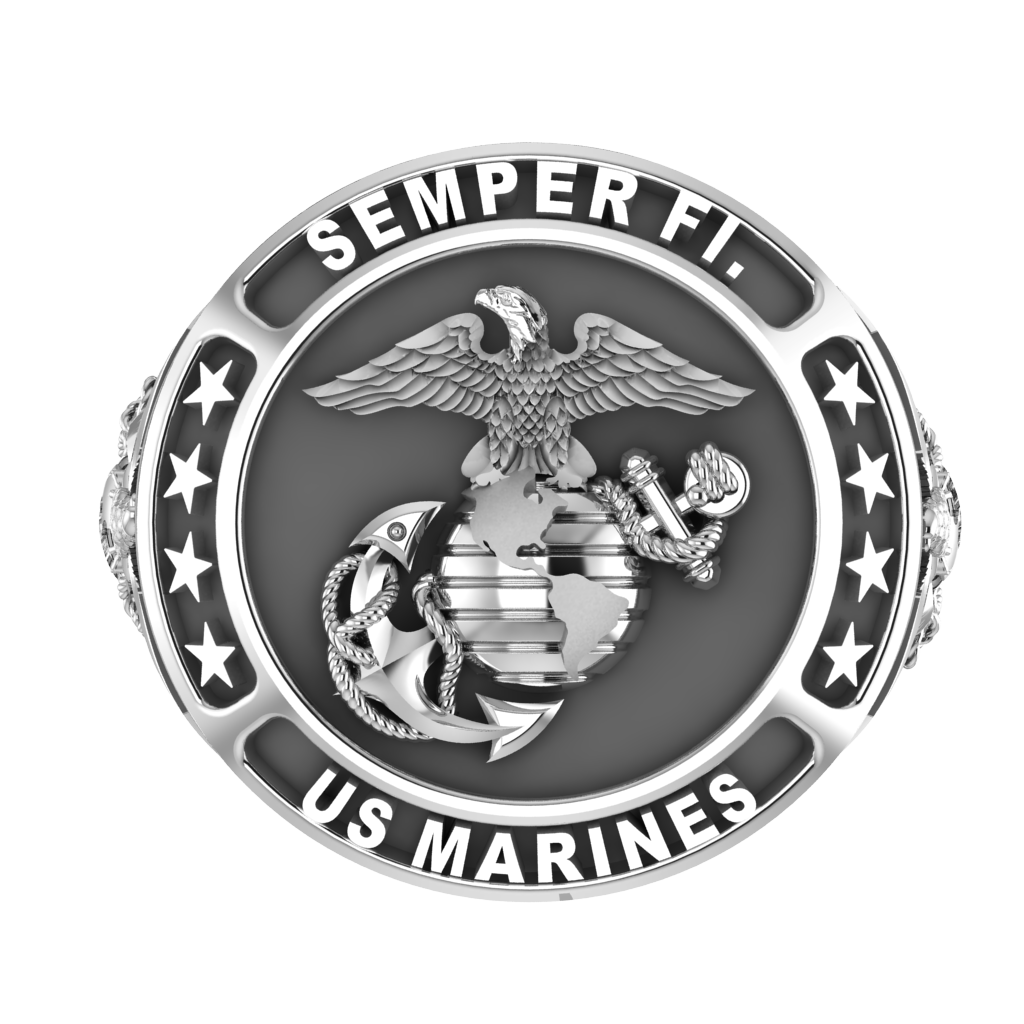 USMC Round Ring