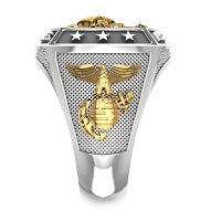 USMC Square Ring-2T