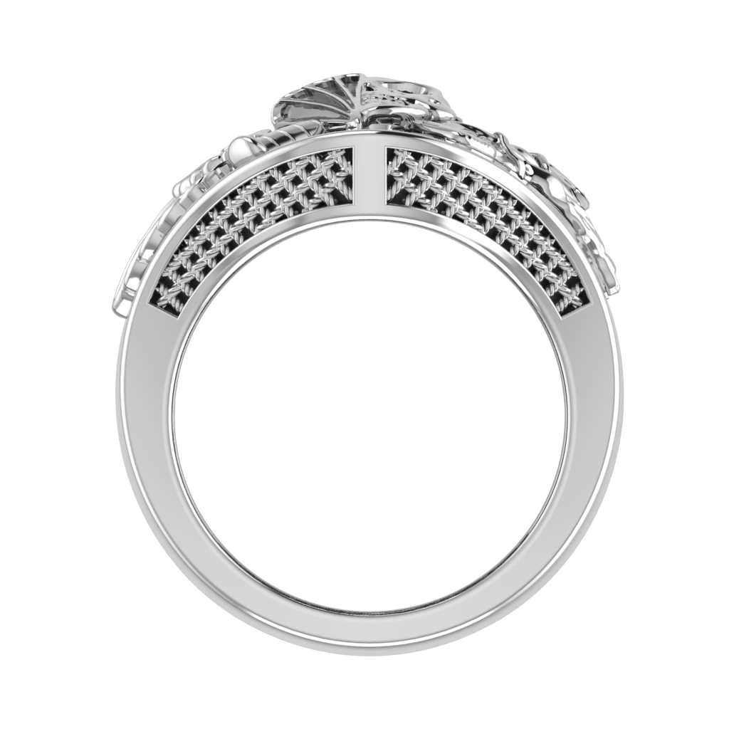 USMC RECON RING SILVER