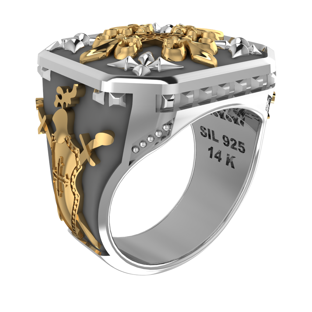 MEDIEVAL KNIGHT RING-2T