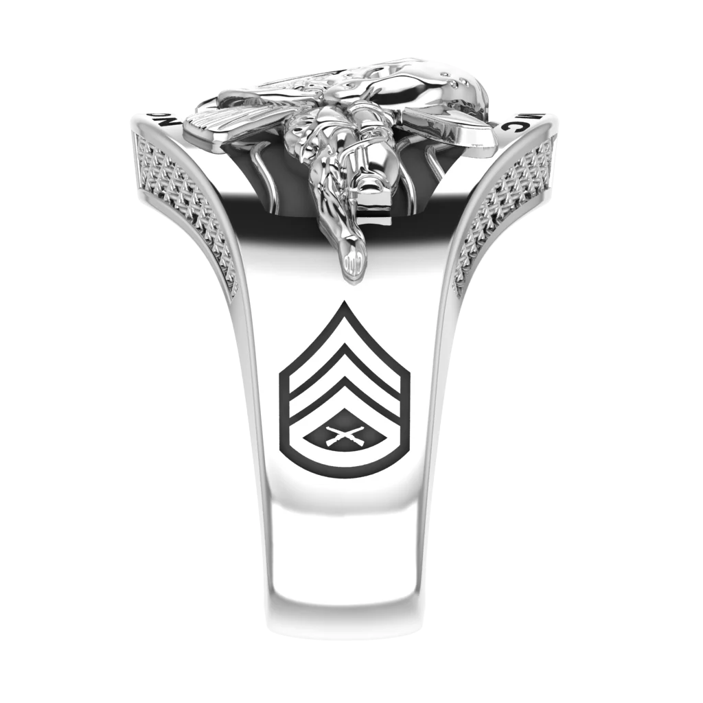 USMC RECON RING SILVER