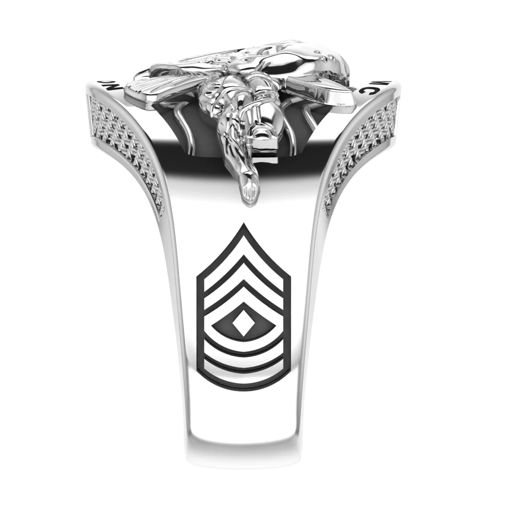 USMC RECON RING SILVER