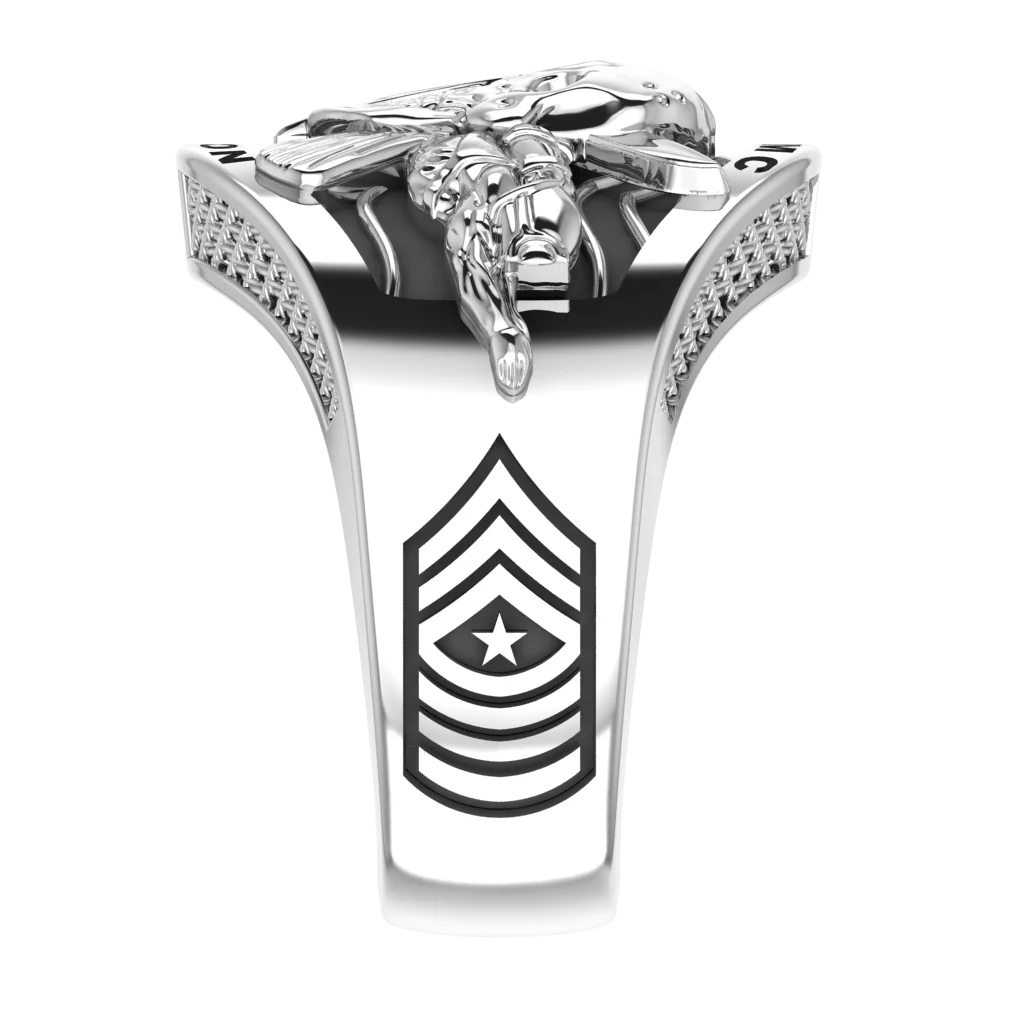 USMC RECON RING SILVER